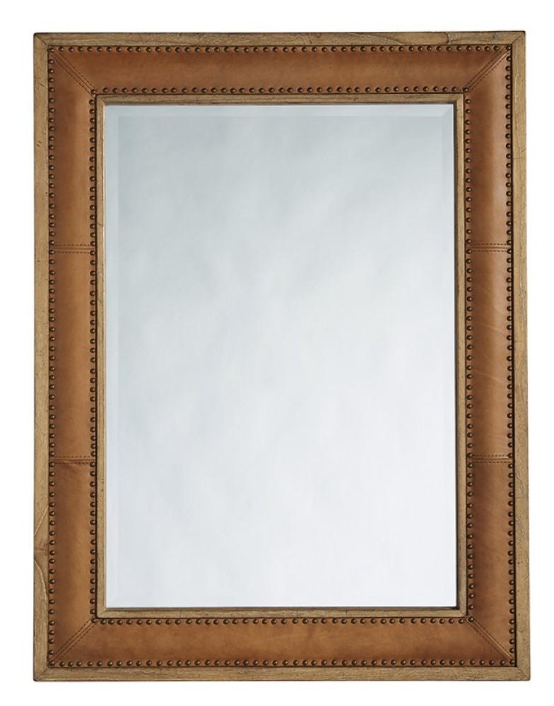 Tommy Bahama Home - Los Altos Dominica Leather Rectangular Mirror - 566-205 veiw 1