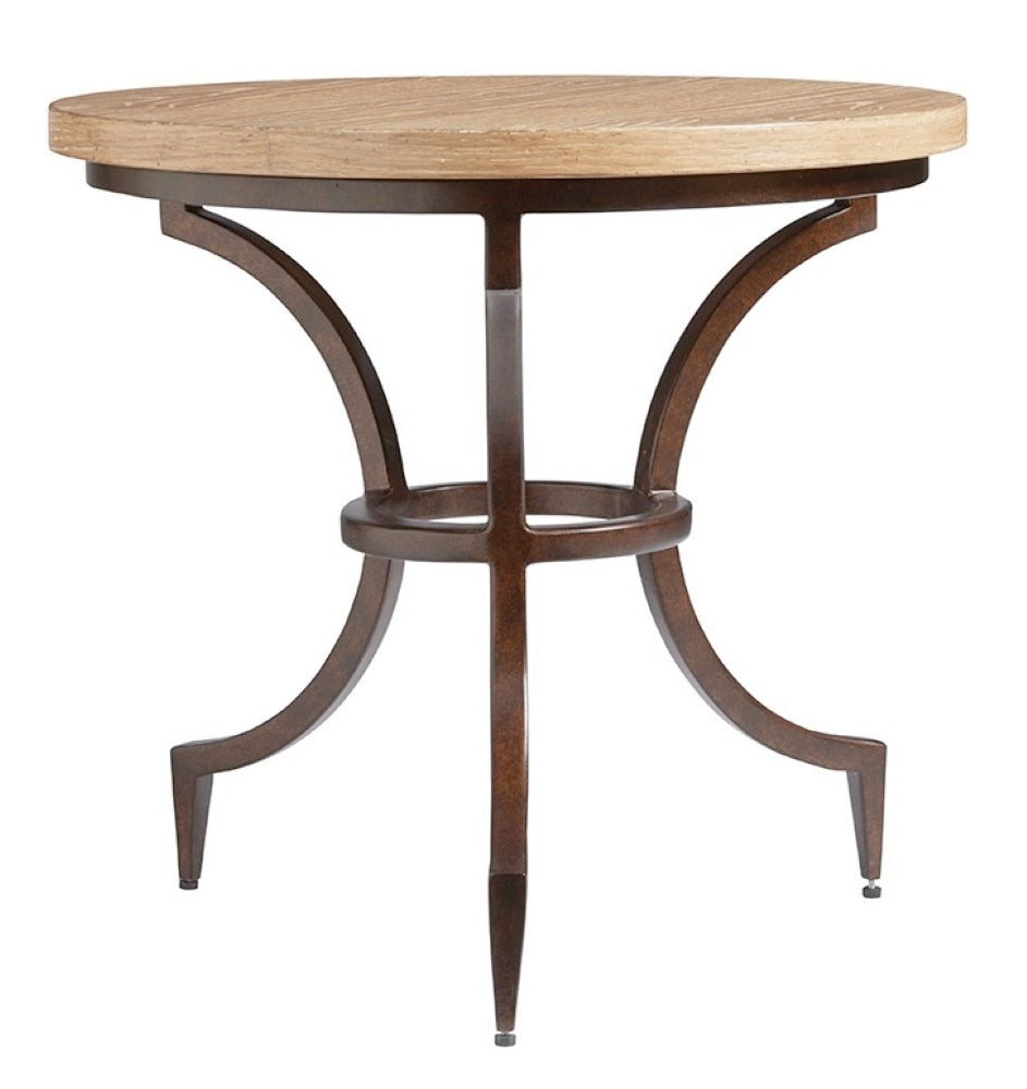Tommy Bahama Home - Los Altos Flemming Round End Table - 566-950 veiw 1