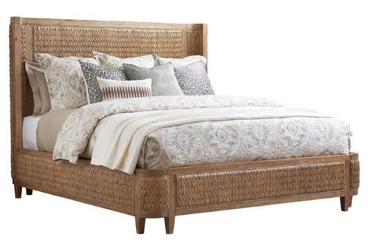 Tommy Bahama Home - Los Altos Ivory Coast Woven Bed California King - 566-135C veiw 1