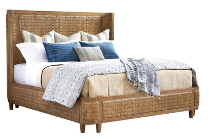 Tommy Bahama Home - Los Altos Ivory Coast Woven Bed King - 566-134C veiw 1