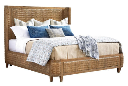 Tommy Bahama Home - Los Altos Ivory Coast Woven Bed Queen - 566-133C veiw 1