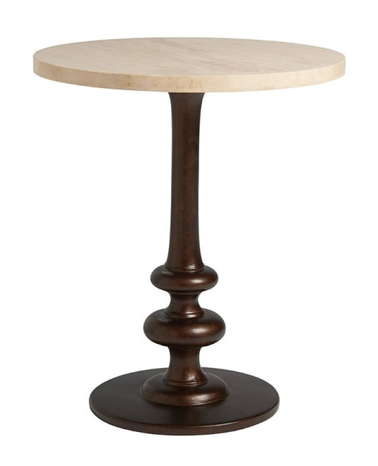 Tommy Bahama Home - Los Altos Marshall Stone Top Round End Table - 566-953 veiw 1