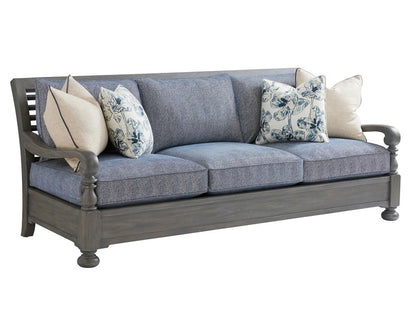 Tommy Bahama Home - Ocean Breeze Bluffton Sofa, Seaguil Gray - 1858-33-40 veiw 1