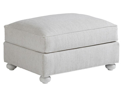Tommy Bahama Home - Ocean Breeze Coral Gables Ottoman, White - 7869-44-01 veiw 1