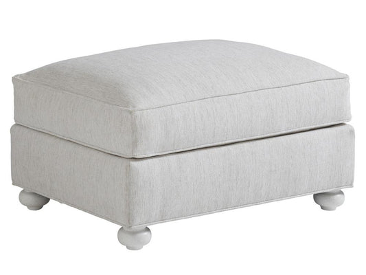 Tommy Bahama Home - Ocean Breeze Coral Gables Ottoman, White - 7869-44-01 veiw 1