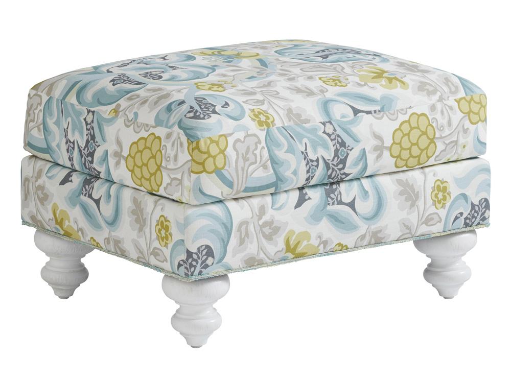 Tommy Bahama Home - Ocean Breeze Gilmore Ottoman, Seashell - 7745-44-40 veiw 1
