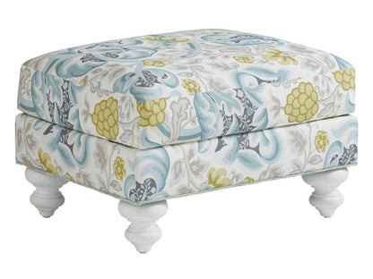 Tommy Bahama Home - Ocean Breeze Gilmore Ottoman, Seashell - 7745-44-40 veiw 1