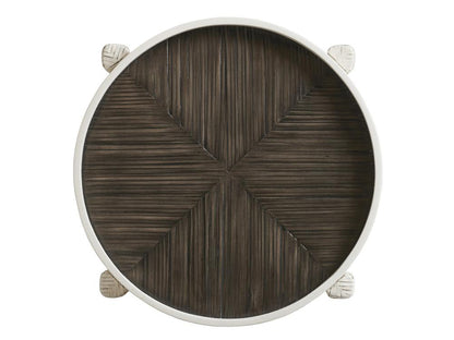 Tommy Bahama Home - Ocean Breeze Neptune Round End Table, Caribbean Sands - 570-957 veiw 3
