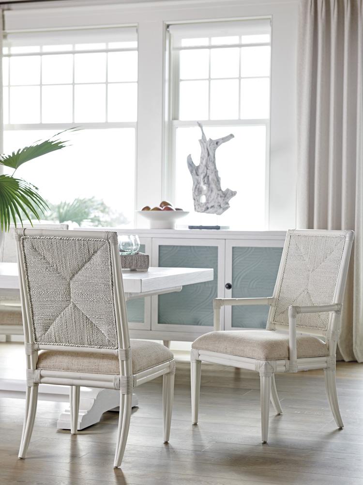 Tommy Bahama Home - Ocean Breeze Regatta Side Chair, Caribbean Sands - 570-880-01 veiw 2