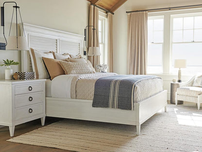 Tommy Bahama Home - Ocean Breeze Royal Palm Louvered Bed 6/6 King, Caribbean Sands - 570-144C veiw 2