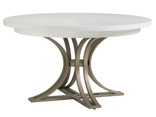 Tommy Bahama Home - Ocean Breeze Savannah Round Dining Table, Caribbean Sands - 570-875C veiw 1