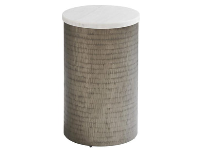 Tommy Bahama Home - Ocean Breeze Turnberry Round Chairside Table, Caribbean Sands - 570-950 veiw 1