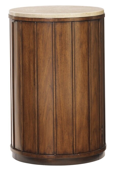 Tommy Bahama Home - Ocean Club Fiji Drum Table - 536-950C veiw 1