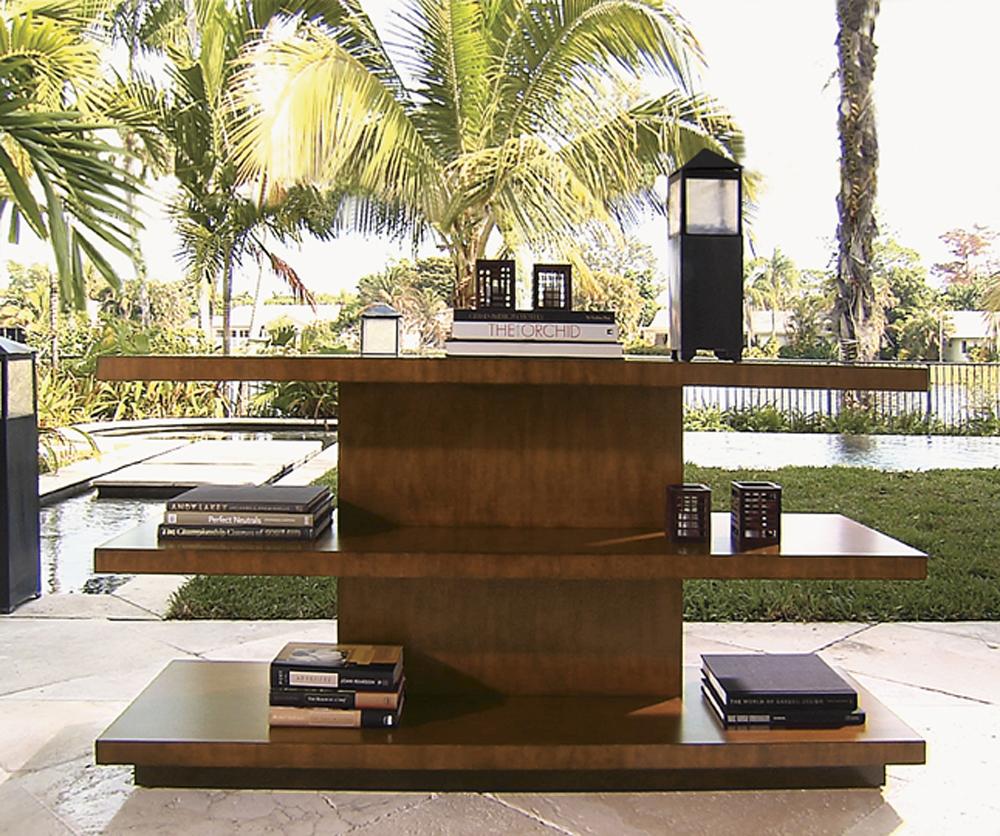 Tommy Bahama Home - Ocean Club Lagoon Sofa Table - 536-967 veiw 2