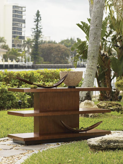 Tommy Bahama Home - Ocean Club Lagoon Sofa Table - 536-967 veiw 4