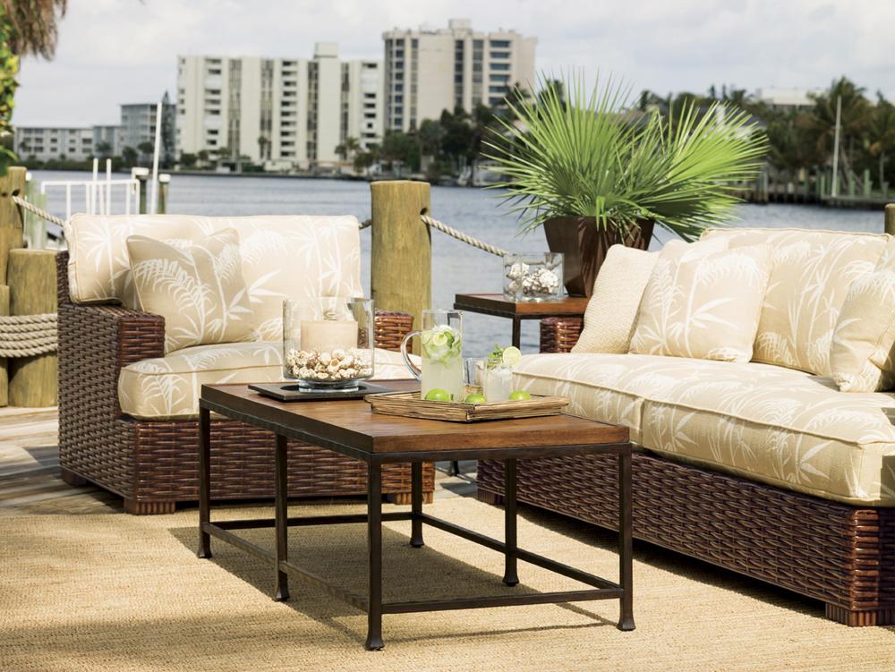 Tommy Bahama Home - Ocean Club Ocean Reef Cocktail Table - 536-943 veiw 3
