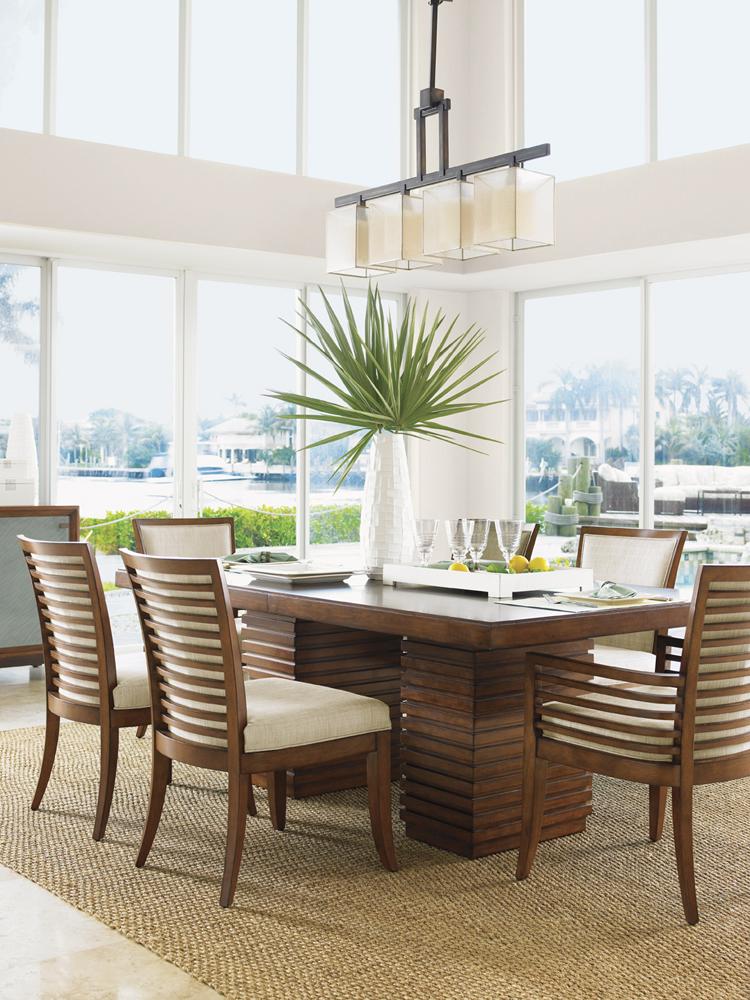 Tommy Bahama Home - Ocean Club Peninsula Dining Table - 536-876C veiw 5