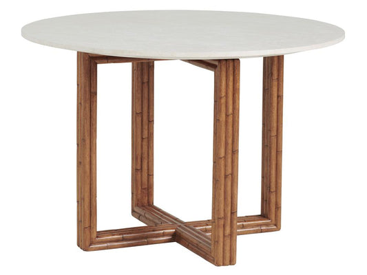 Tommy Bahama Home - Palm Desert Arcadia Marble Top Breakfast Table, Sonoran - 575-870C veiw 1
