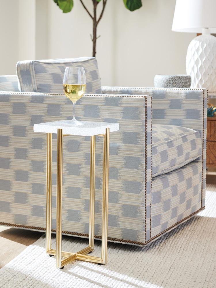 Tommy Bahama Home - Palm Desert Ashlyn Acrylic Accent Table, Sonoran - 575-951 veiw 2