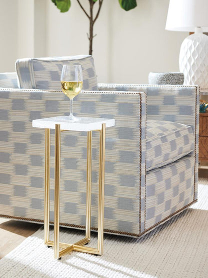 Tommy Bahama Home - Palm Desert Ashlyn Acrylic Accent Table, Sonoran - 575-951 veiw 2