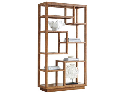 Tommy Bahama Home - Palm Desert Bryce Raffia Etagere, Sonoran - 575-990 veiw 1