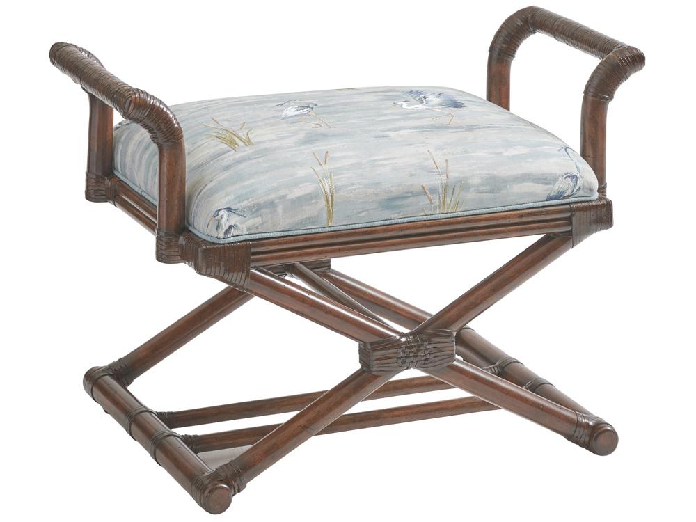 Tommy Bahama Home - Palm Desert Echo Beach Bench, Caribbean Sunset - 1206-44-41 veiw 1