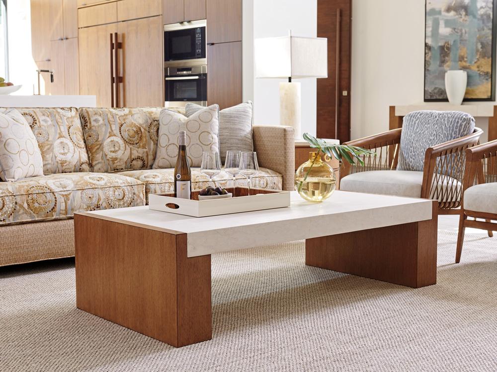 Tommy Bahama Home - Palm Desert Eldorado Rectangular Cocktail Table, Sonoran - 575-945 veiw 2