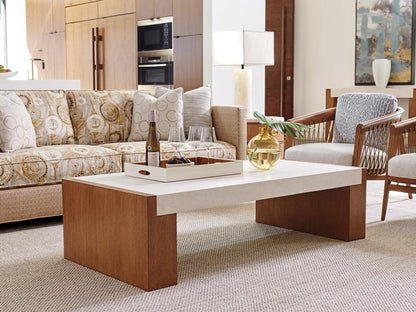 Tommy Bahama Home - Palm Desert Eldorado Rectangular Cocktail Table, Sonoran - 575-945 veiw 2