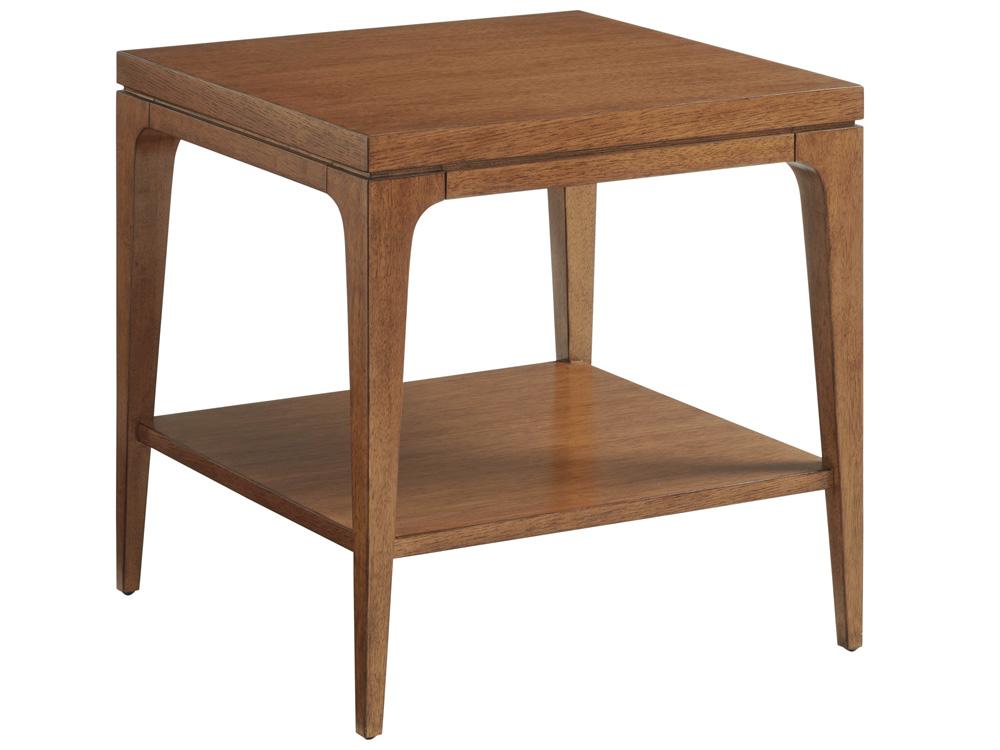 Tommy Bahama Home - Palm Desert Kinsley Square Lamp Table, Sonoran - 575-955 veiw 1