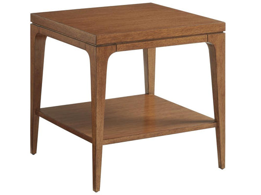 Tommy Bahama Home - Palm Desert Kinsley Square Lamp Table, Sonoran - 575-955 veiw 1