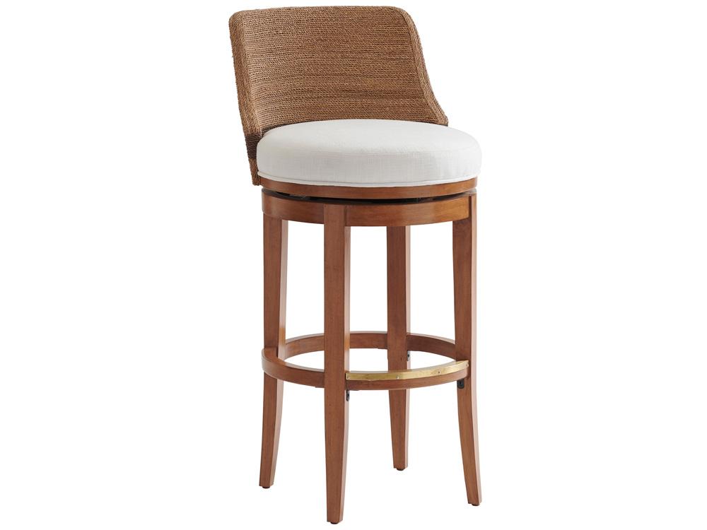 Tommy Bahama Home - Palm Desert Kipton Swivel Bar Stool, Sonoran - 575-896-01 veiw 1