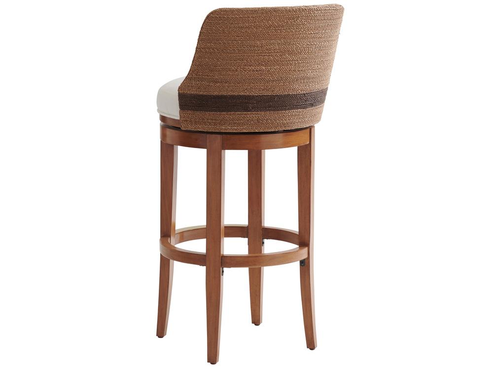 Tommy Bahama Home - Palm Desert Kipton Swivel Bar Stool, Sonoran - 575-896-01 veiw 3