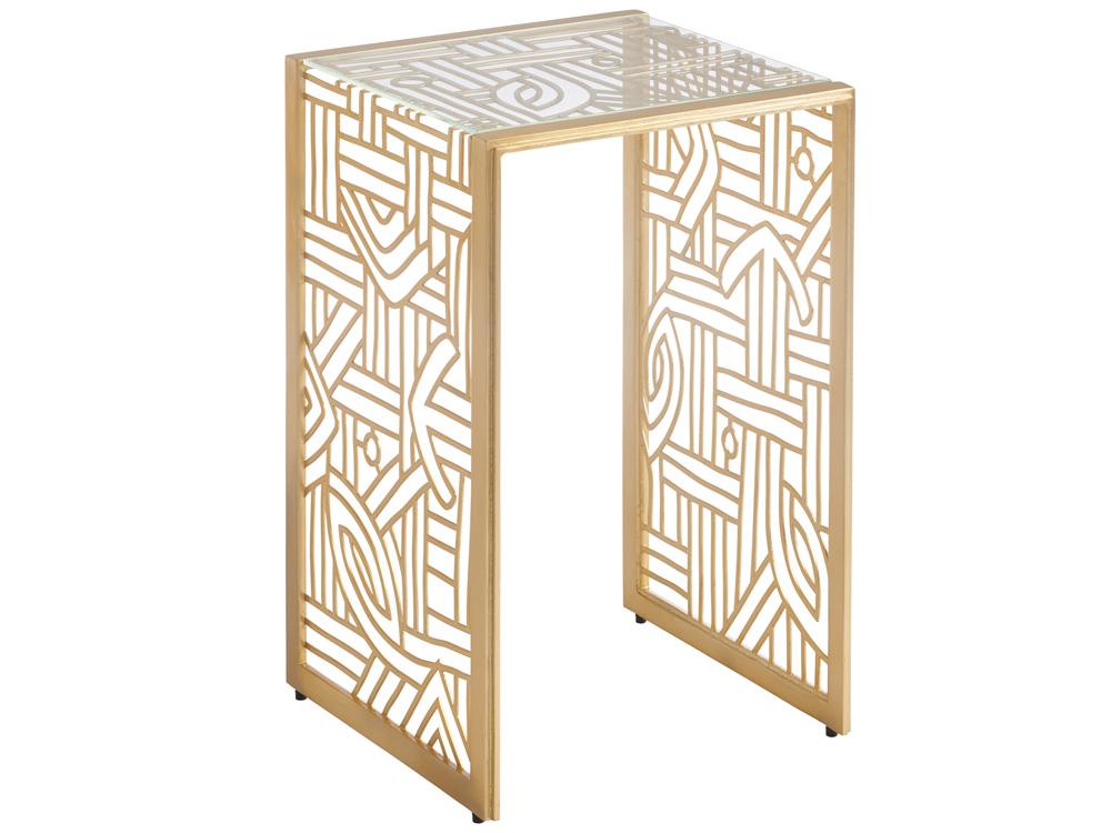 Tommy Bahama Home - Palm Desert Redford Metal Accent Table, Sonoran - 575-952 veiw 1