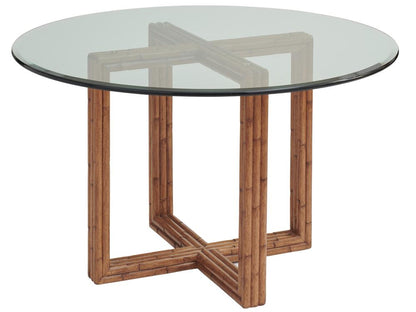 Tommy Bahama Home - Palm Desert Sheridan Glass Top Dining Table, Sonoran - 575-870-48C veiw 1