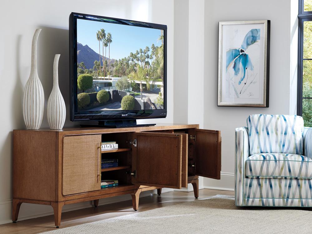 Tommy Bahama Home - Palm Desert Sierra Madre Media Console, Sonoran - 575-908 veiw 3