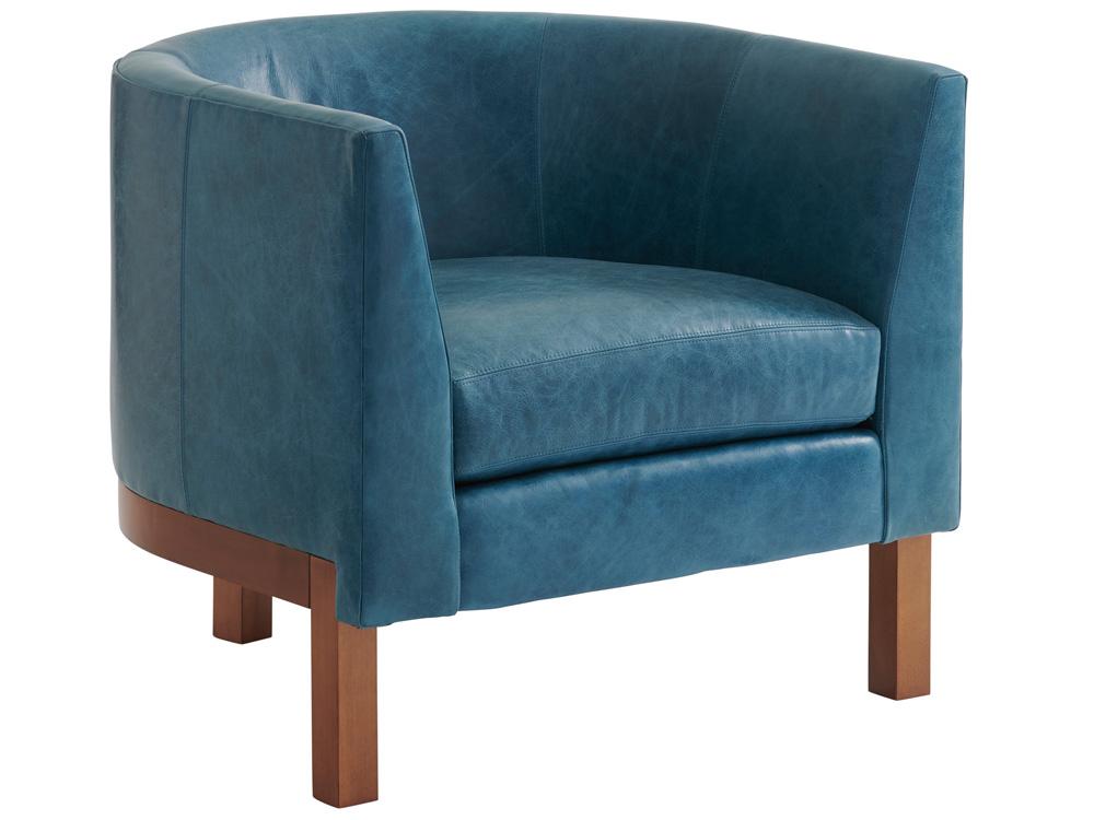 Tommy Bahama Home - Palm Desert Sonata Leather Chair, Mesa - LL7219-11-40 veiw 1