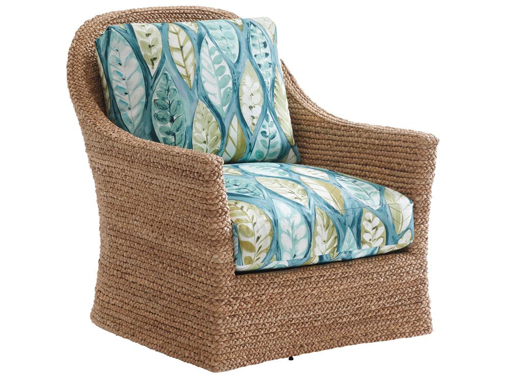 Tommy Bahama Home - Palm Desert Soren Swivel Chair, Sonoran - 1934-11SW-40 veiw 1