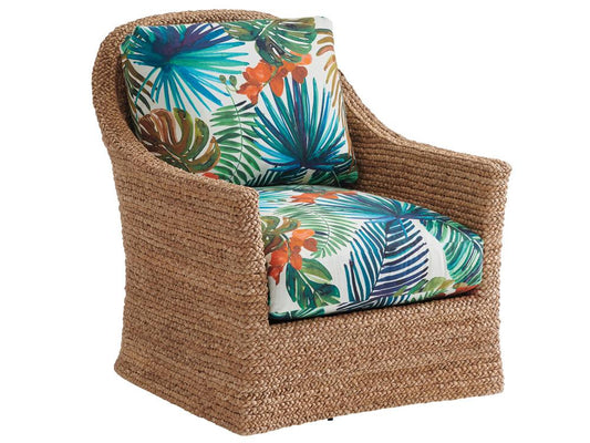 Tommy Bahama Home - Palm Desert Soren Swivel Chair, Sonoran - 1934-11SW-41 veiw 1