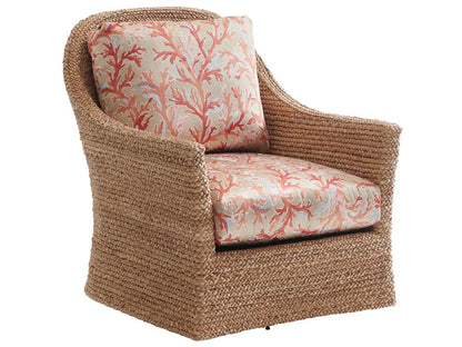 Tommy Bahama Home - Palm Desert Soren Swivel Chair, Sonoran - 1934-11SW-42 veiw 1
