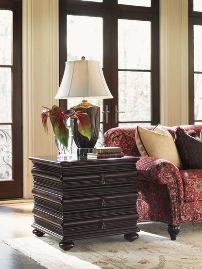 Tommy Bahama Home - Royal Kahala Black Sands Lamp Table - 537-956 veiw 3