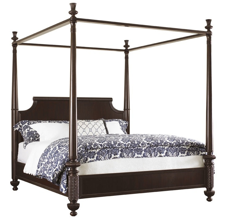 Tommy Bahama Home - Royal Kahala Diamond Head Queen Bed - 537-173C veiw 1