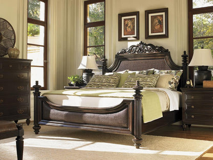 Tommy Bahama Home - Royal Kahala Harbour Point Queen Bed - 537-133C veiw 3
