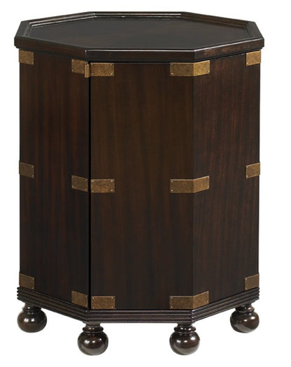 Tommy Bahama Home - Royal Kahala Pacific Campaign Accent Table - 537-952 veiw 1