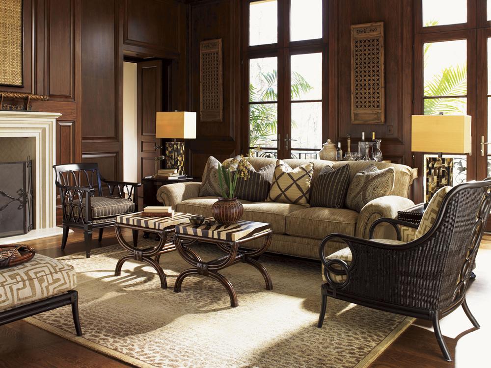 Tommy Bahama Home - Royal Kahala Striped Delight Accent Table - 538-958 veiw 4