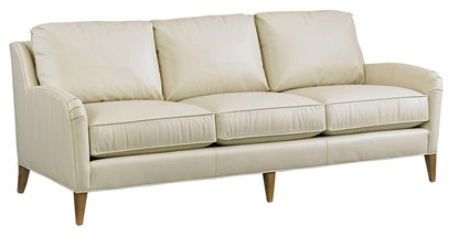 Tommy Bahama Home - Twin Palms Coconut Grove Leather Sofa in White - LL7287-33-40 veiw 1