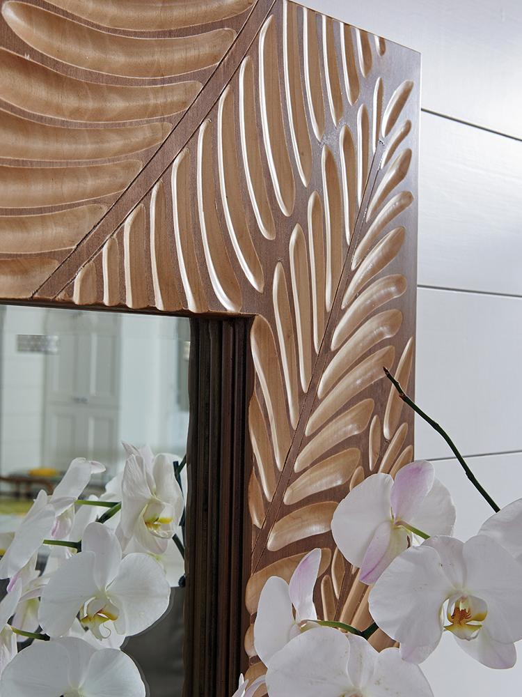 Tommy Bahama Home - Twin Palms Freeport Square Mirror - 558-204 veiw 4