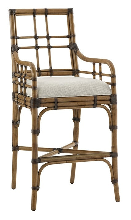 Tommy Bahama Home - Twin Palms Lands End Bar Stool - 558-896-01 veiw 1