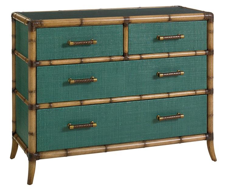 Tommy Bahama Home - Twin Palms Pacific Teal Chest - 560-624 veiw 1