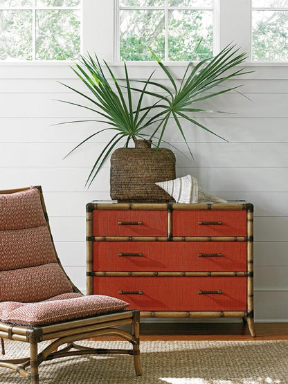 Tommy Bahama Home - Twin Palms Red Coral Chest - 559-624 veiw 5