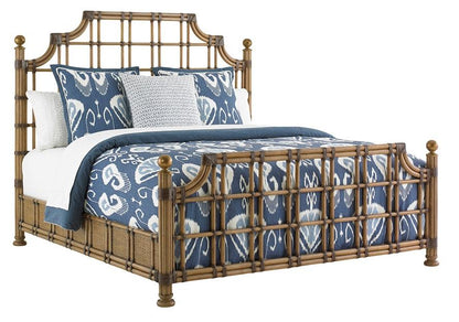 Tommy Bahama Home - Twin Palms St. Kitts King Rattan Bed - 558-144C veiw 1
